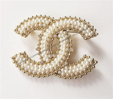 chanel small brooch crystal|authentic chanel brooches.